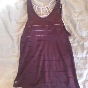 ATHLETA | NWOT Athletic Tank + Sports Bra Combo